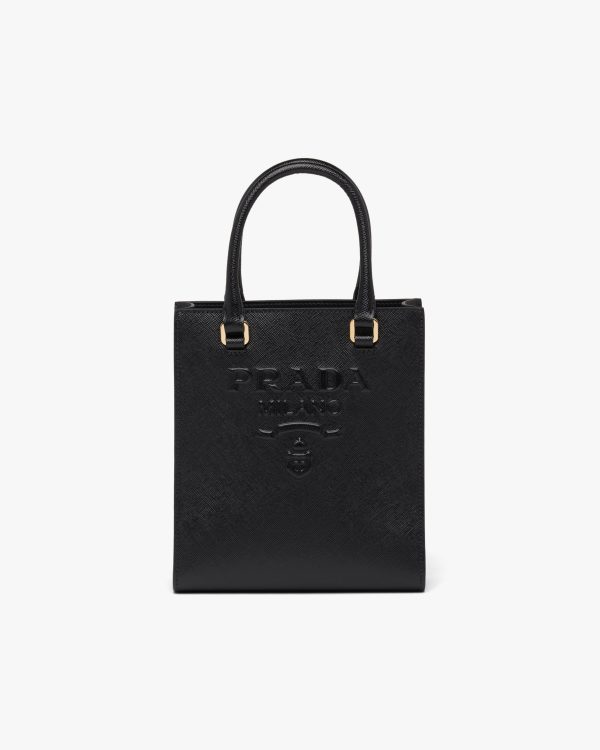 Black Small Saffiano leather handbag