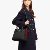 Black/fiery Red Large Saffiano Leather Handbag - Image 2