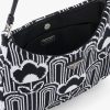 Black/white Prada Cleo jacquard knit and leather bag - Image 5
