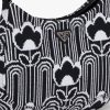 Black/white Prada Cleo jacquard knit and leather bag - Image 6