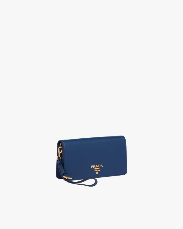 Bluette Saffiano leather mini-bag - Image 3