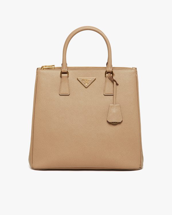 Cameo Beige Medium Prada Galleria Saffiano leather bag