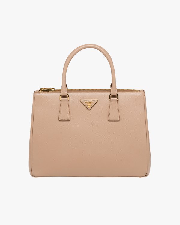 Cameo Beige Prada Galleria Saffiano leather large bag