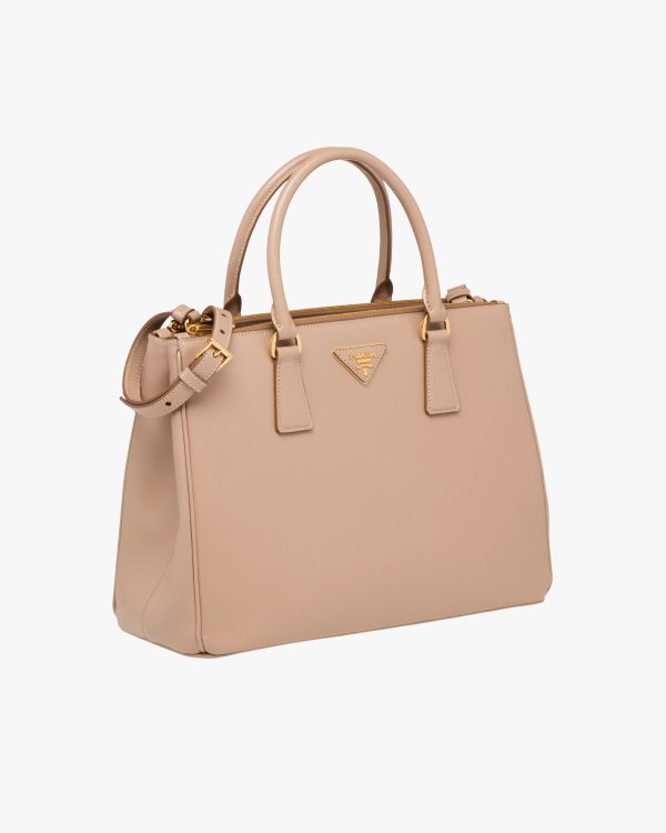 Cameo Beige Prada Galleria Saffiano leather large bag - Image 3