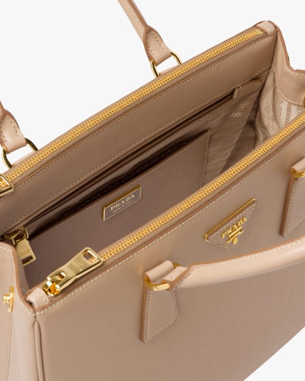 Cameo Beige Prada Galleria Saffiano leather large bag - Image 5