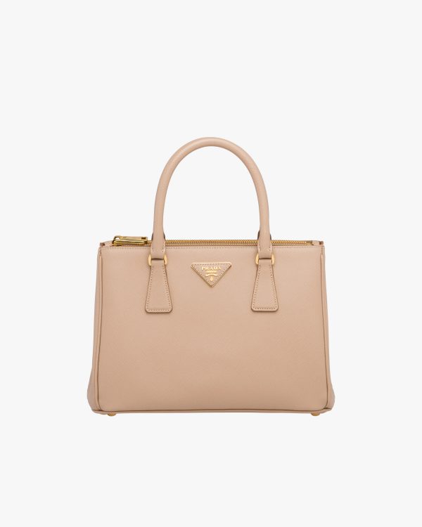 Cameo Beige Prada Galleria Saffiano leather medium bag