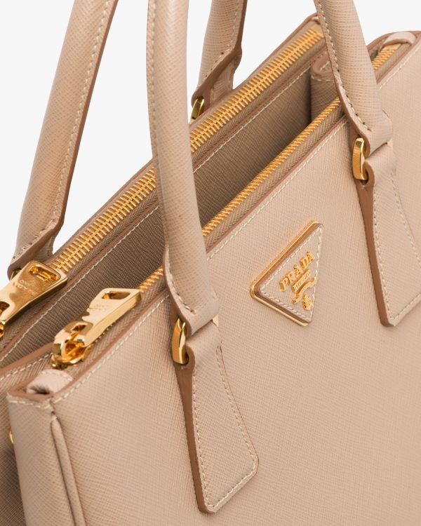 Cameo Beige Prada Galleria Saffiano leather medium bag - Image 6