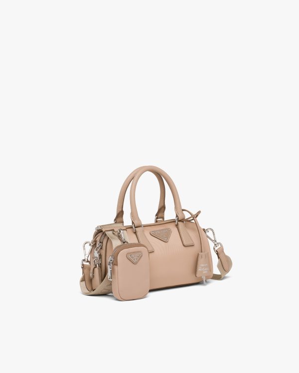Cameo Beige Prada Re-Edition 2005 Nylon Bag - Image 3