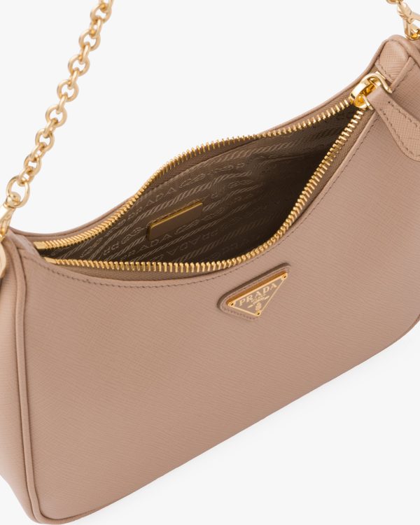 Cameo Beige Prada Re-Edition 2005 Saffiano leather bag - Image 5