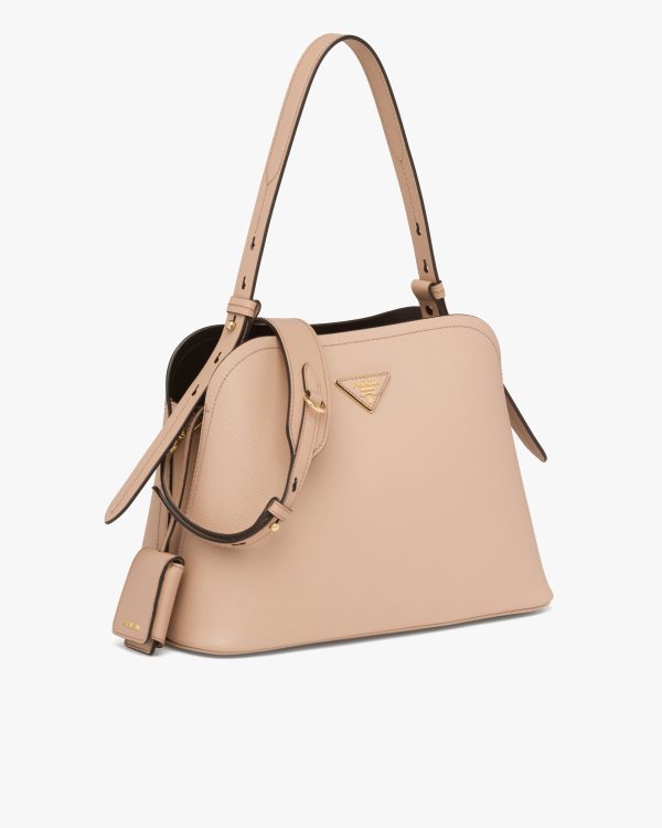 Cameo/black Saffiano Leather Prada Matinee Bag - Image 3
