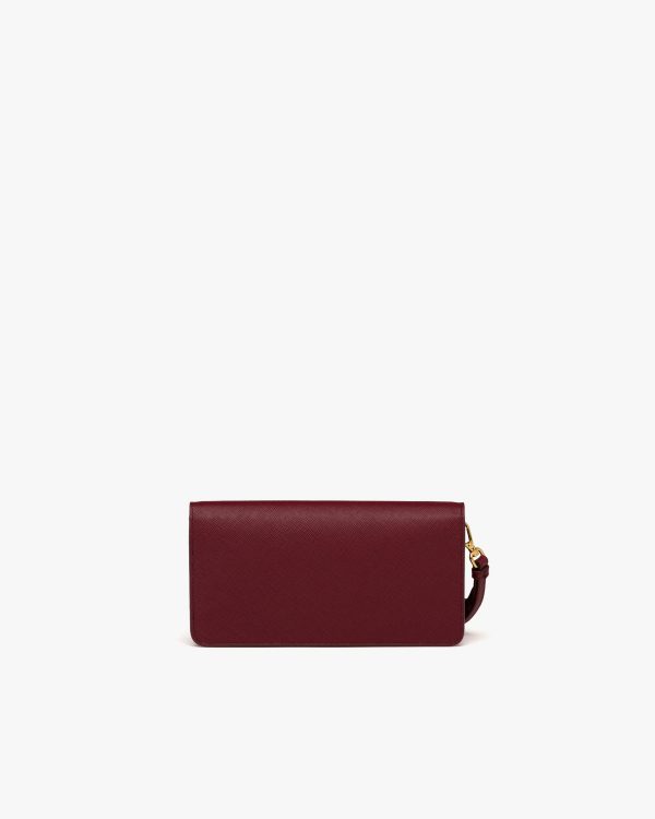 Cerise Saffiano leather mini-bag - Image 4