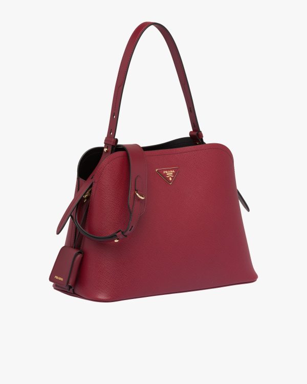 Cerise/black Prada Matinee handbag - Image 3