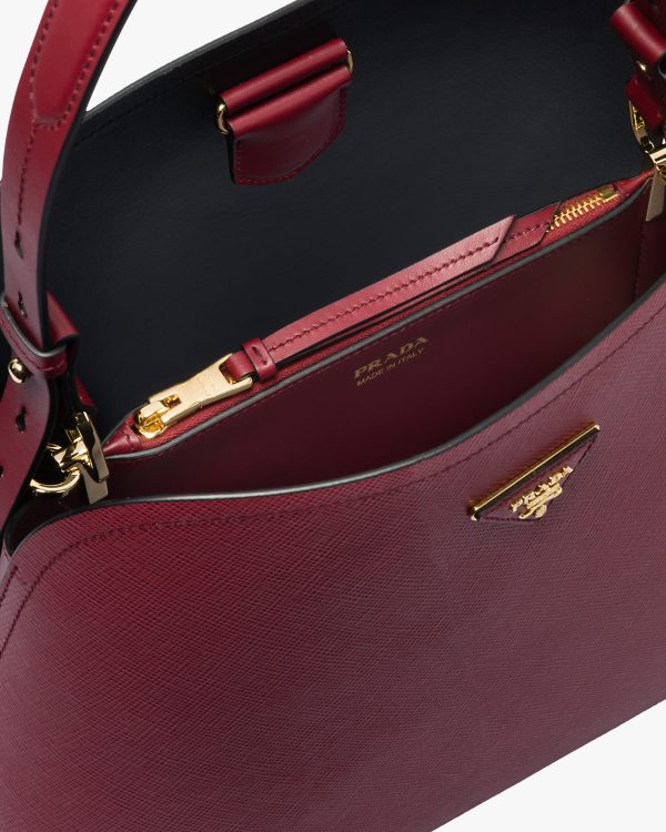 Cerise/black Prada Matinee handbag - Image 5