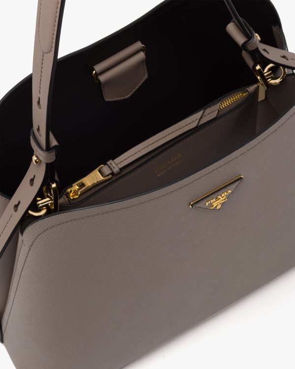 Clay/ Black Prada Matinee handbag - Image 5