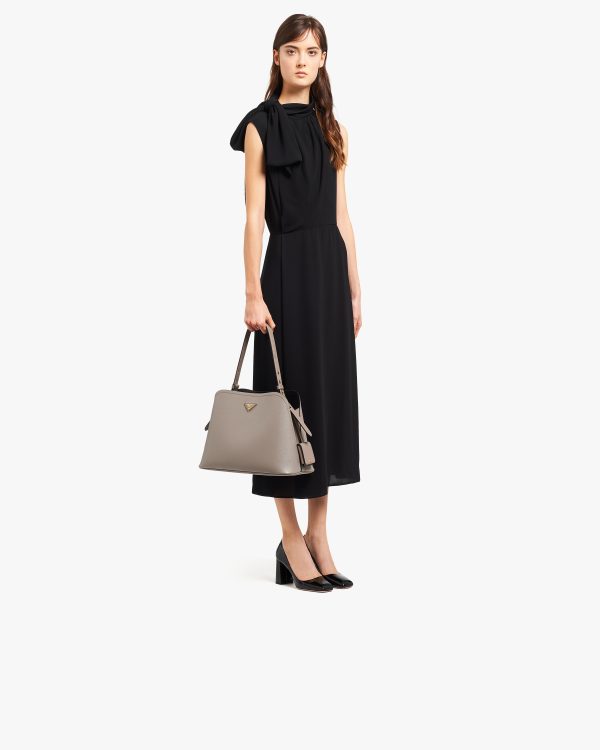 Clay/ Black Prada Matinee handbag - Image 7