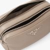 Clay Gray Prada Flou leather bag with shoulder strap - Image 5