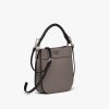 Clay Grey/black Small Leather Prada Margit bag - Image 3