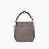 Clay Grey/black Small Leather Prada Margit bag - Image 4