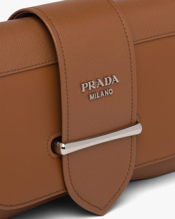 Cognac Prada Sidonie shoulder bag - Image 6