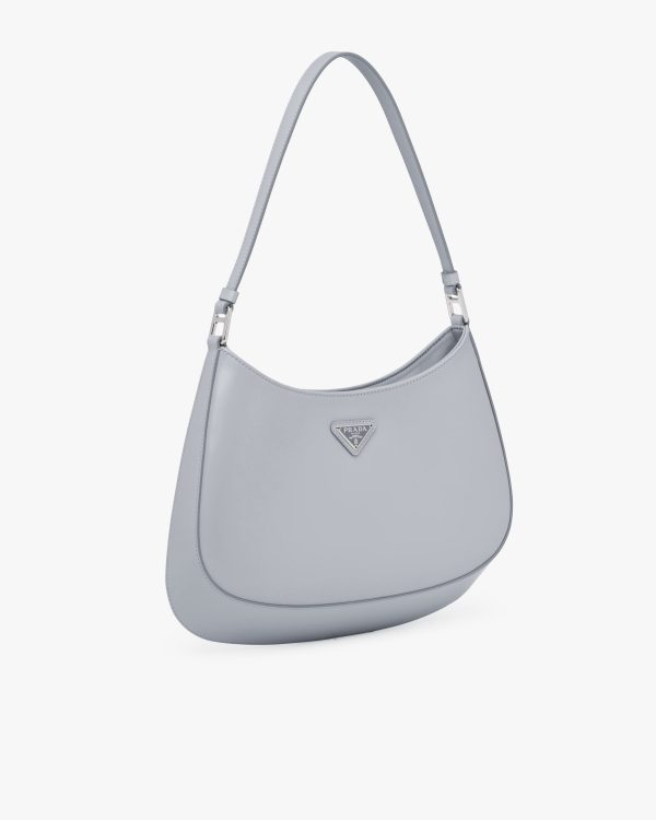 Cornflower Blue Prada Cleo brushed leather shoulder bag - Image 3