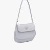 Cornflower Blue Prada Cleo brushed leather shoulder bag with flap - Image 3