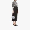 Cornflower Blue Prada Cleo brushed leather shoulder bag with flap - Image 7