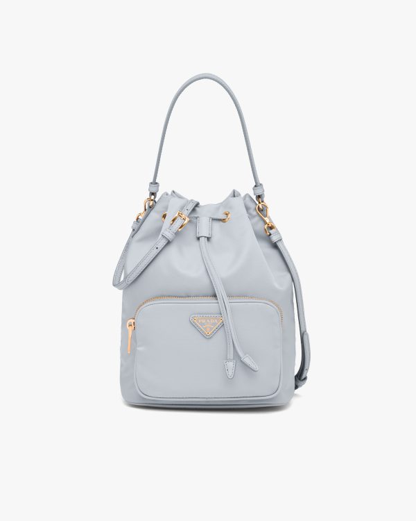 Cornflower Blue Prada Duet Re-Nylon shoulder bag