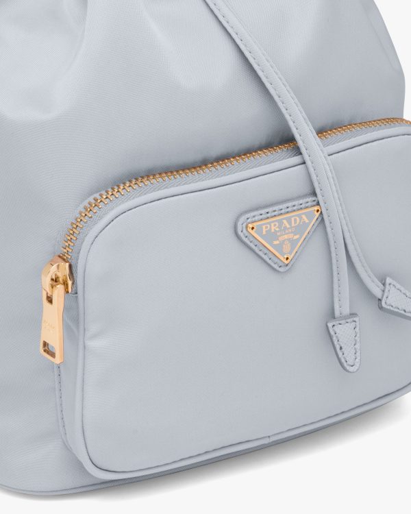 Cornflower Blue Prada Duet Re-Nylon shoulder bag - Image 6