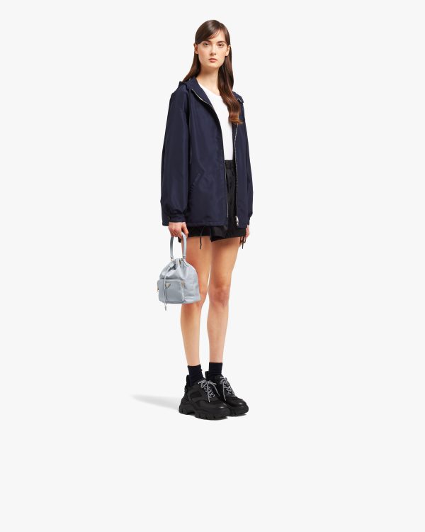 Cornflower Blue Prada Duet Re-Nylon shoulder bag - Image 7