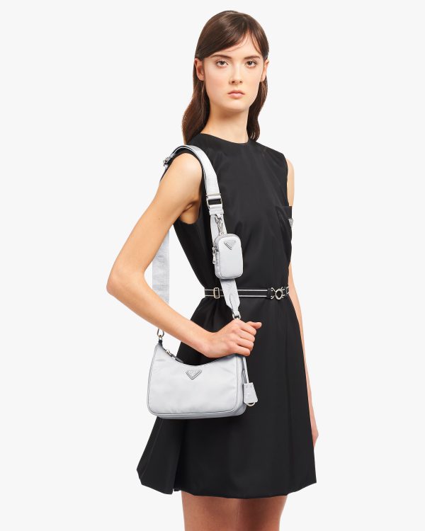 Cornflower Blue Prada Re-Edition 2005 Re-Nylon bag - Image 2