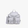 Cornflower Blue Re-Nylon medium backpack