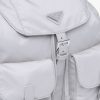 Cornflower Blue Re-Nylon medium backpack - Image 2