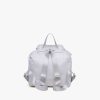 Cornflower Blue Re-Nylon medium backpack - Image 4