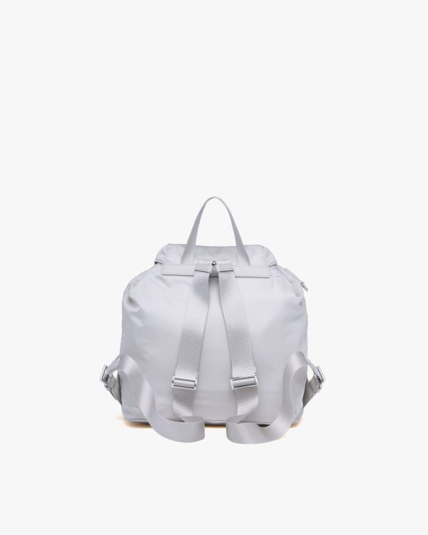 Cornflower Blue Re-Nylon medium backpack - Image 4