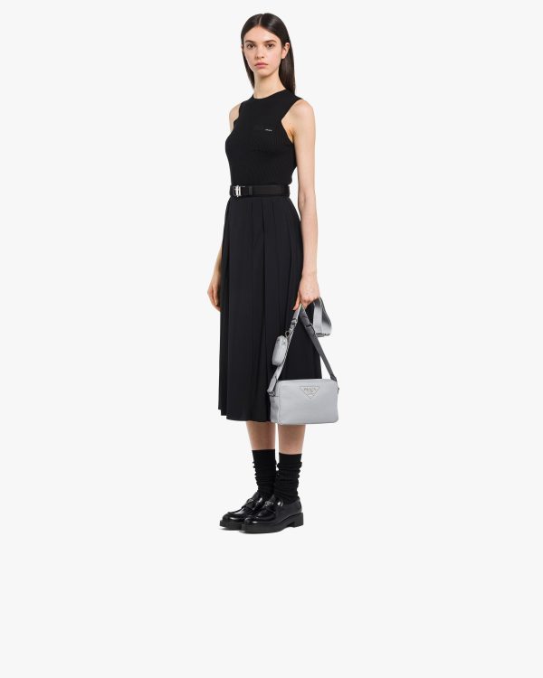 Cornflower Leather shoulder bag - Image 7