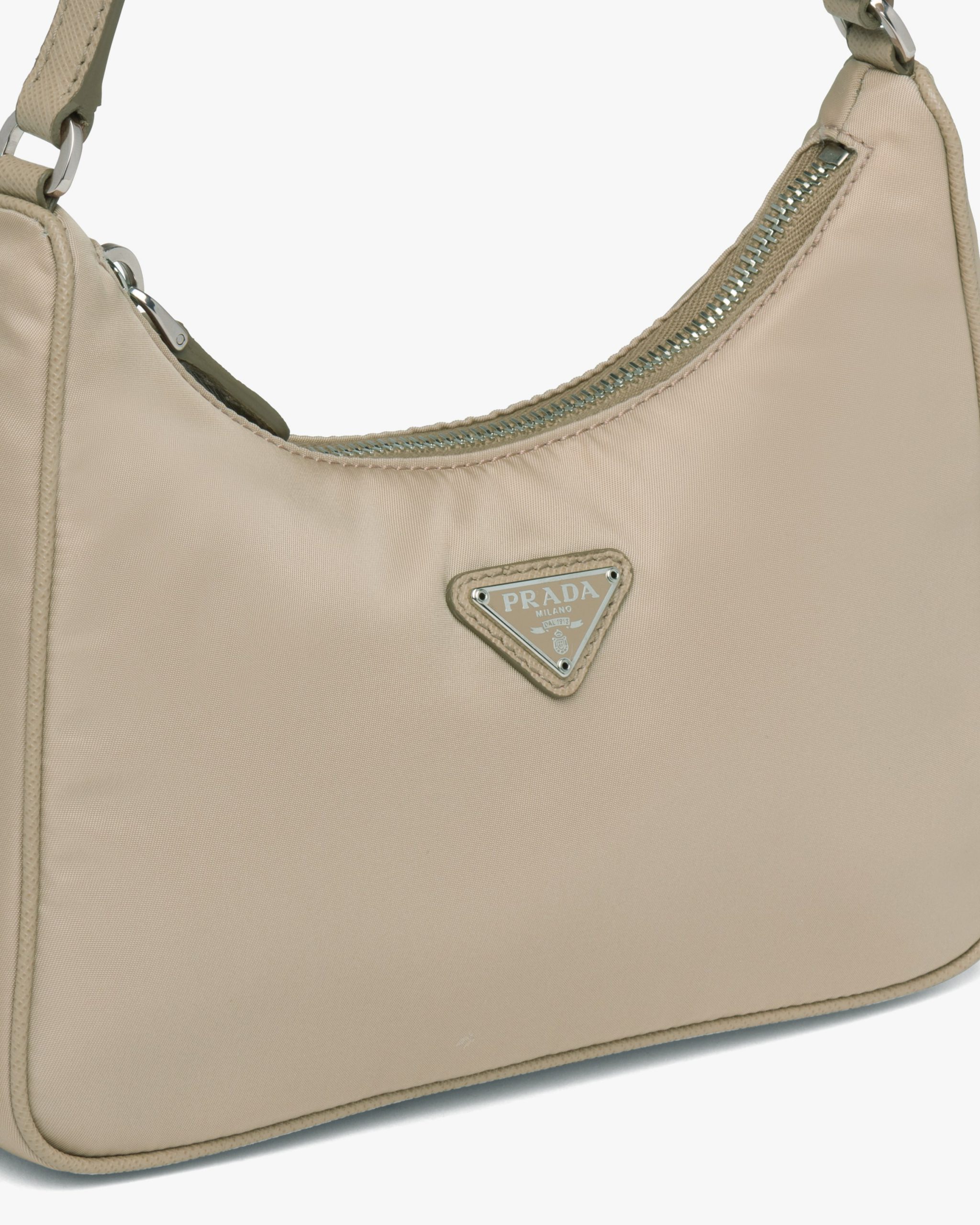 Desert Beige Prada Re-edition 2005 Re-nylon Mini Bag