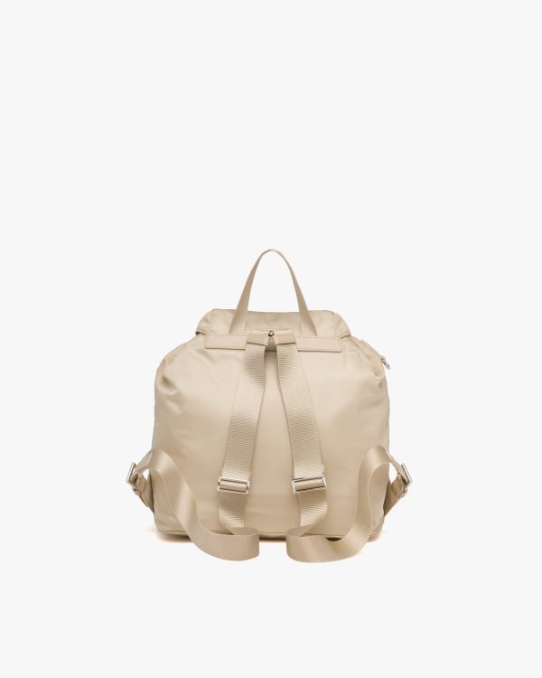 Desert Beige Re-Nylon medium backpack - Image 4