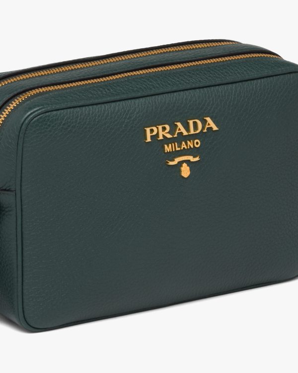 Emerald Leather Cross-Body Bag - Image 2