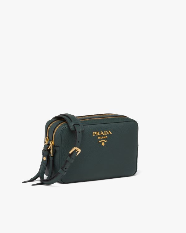 Emerald Leather Cross-Body Bag - Image 3