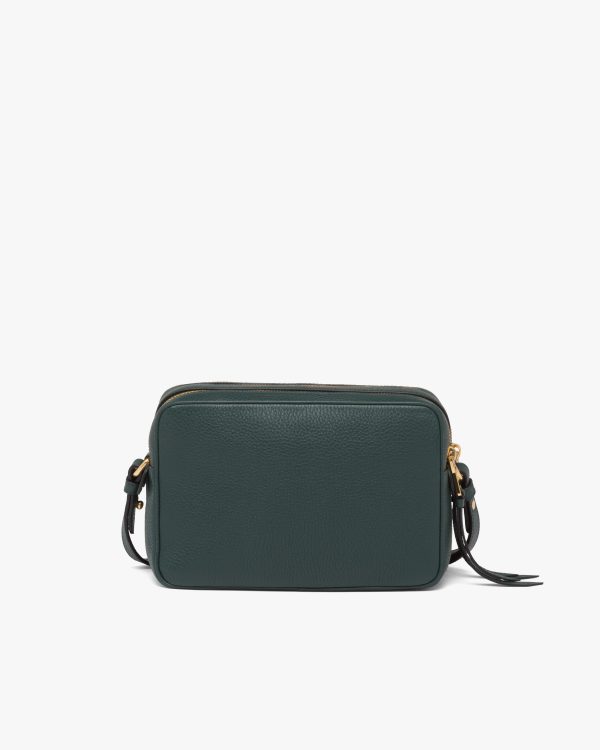 Emerald Leather Cross-Body Bag - Image 4