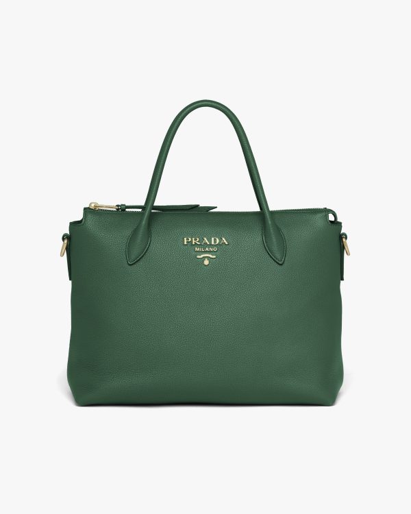 Emerald Leather Handbag