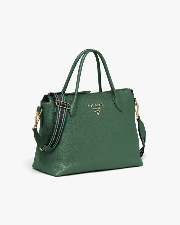 Emerald Leather Handbag - Image 3