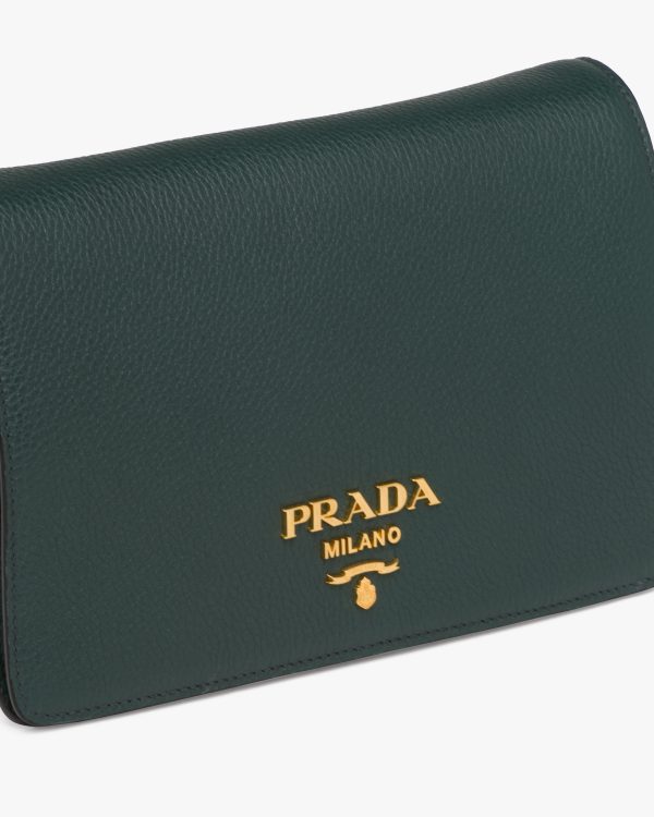 Emerald Leather Shoulder Bag - Image 2