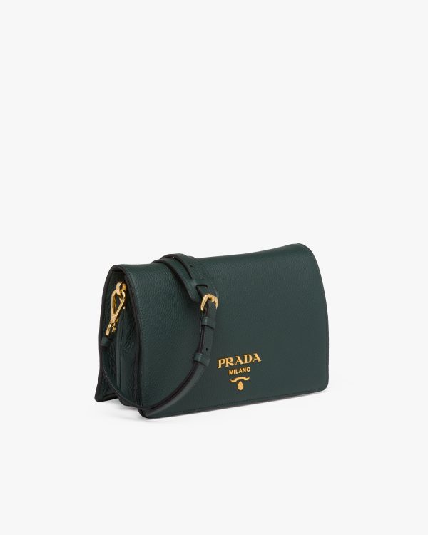 Emerald Leather Shoulder Bag - Image 3