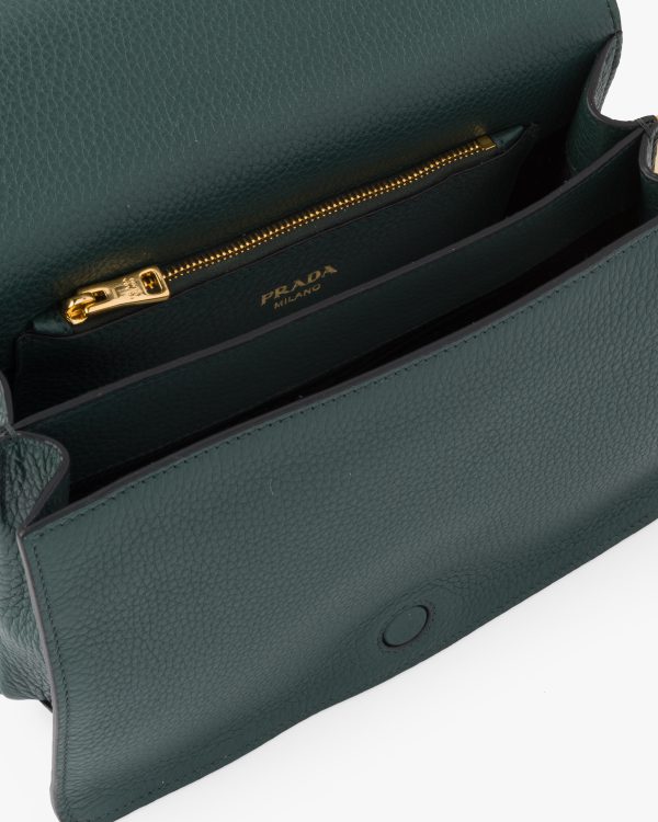 Emerald Leather Shoulder Bag - Image 5