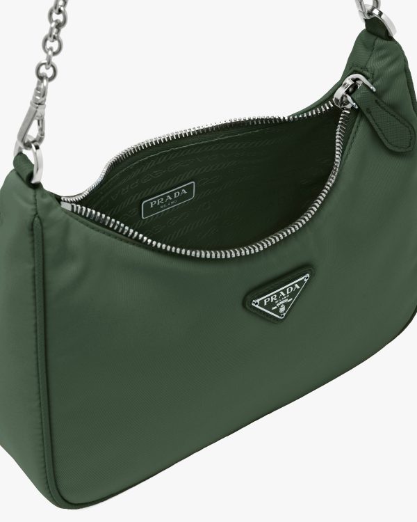 Emerald Prada Re-Edition 2005 Re-Nylon bag - Image 5