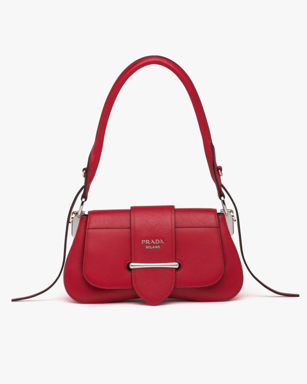 Fiery Red Prada Sidonie shoulder bag