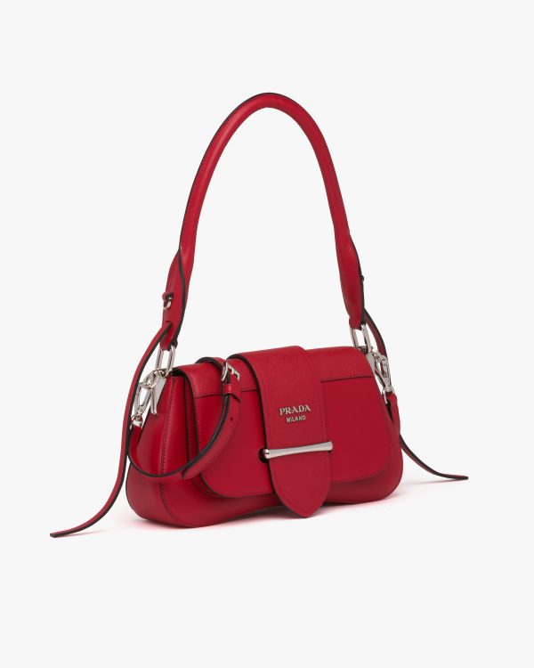 Fiery Red Prada Sidonie shoulder bag - Image 3
