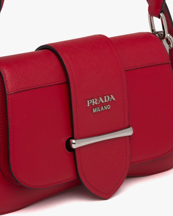 Fiery Red Prada Sidonie shoulder bag - Image 6
