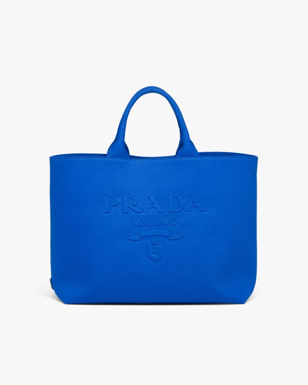 Light Blue Drill tote bag
